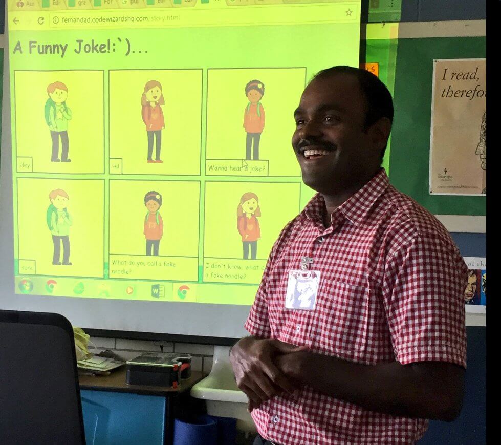 Coding Workshop at Ann Richards School Coding Workshop at Ann Richards School