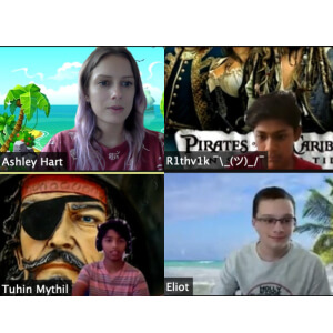 Ashley Hart, Pirate Themed Class