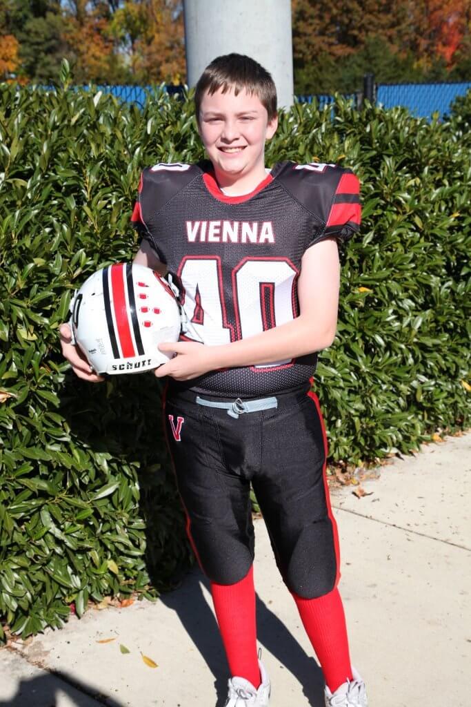 Brennan enjoying football