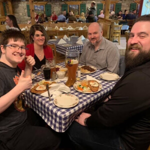 CodeWizardsHQ Student Zane with Family