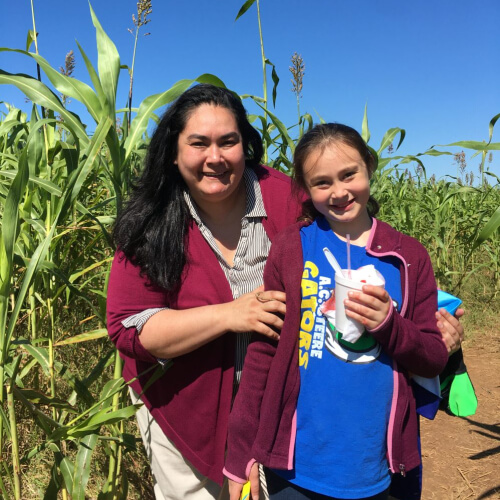 Student Spotlight Ellah and Mom