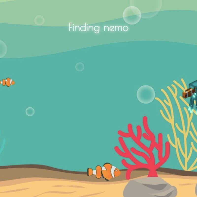 Jackson's Finding Nemo project