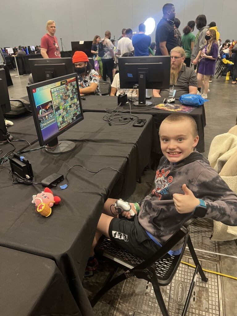 Jackson on a computer