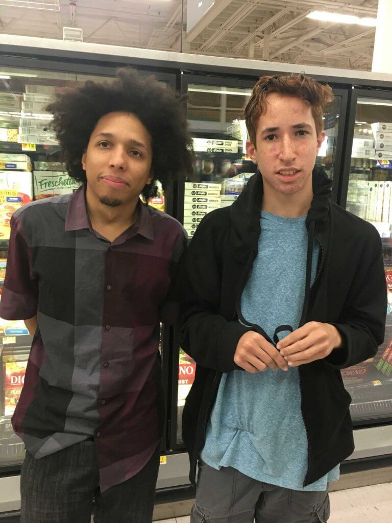 Jonathan and his brother