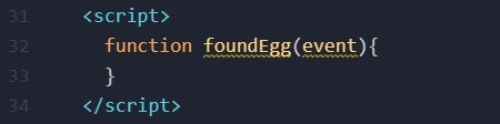 Easter JavaScript Tutorial Step 1