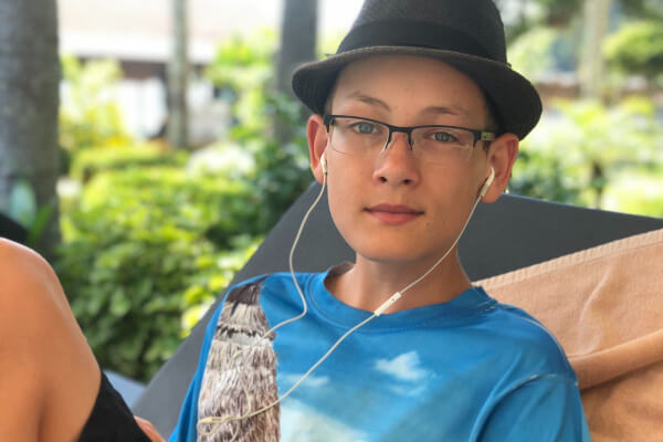 Riley Coding Class Student, Reading