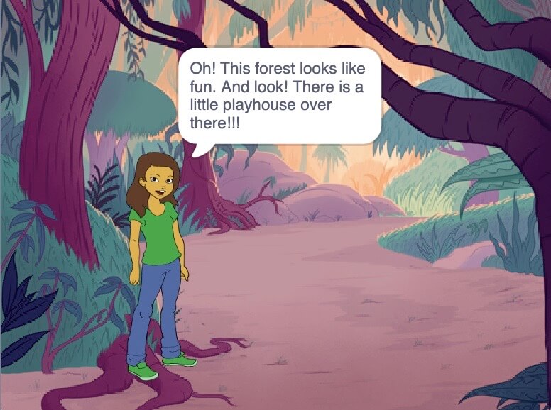 The Story of the Girl and the Witch Scratch project