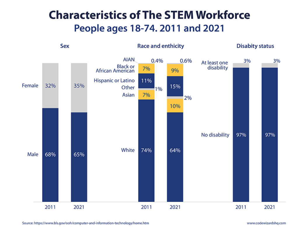 Characteristics of the STEM workforce