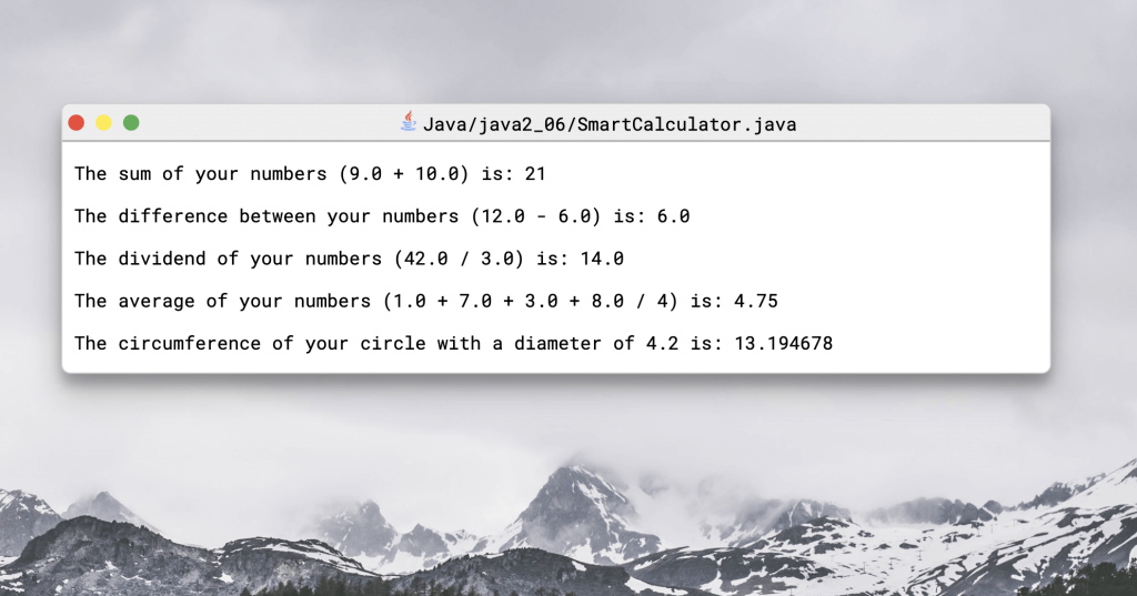 Kids Coding Class Java Project, Elias
