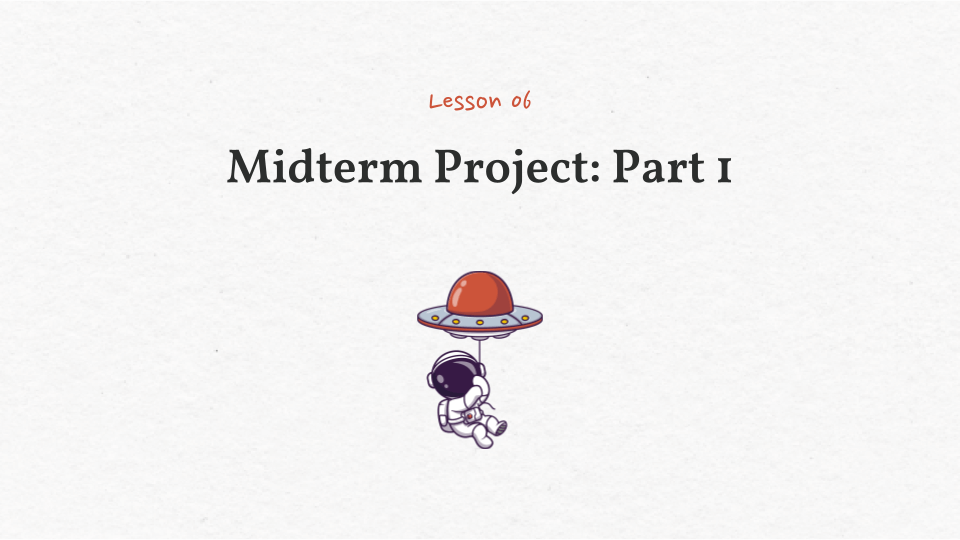 Python Class, Midterm - Part 1