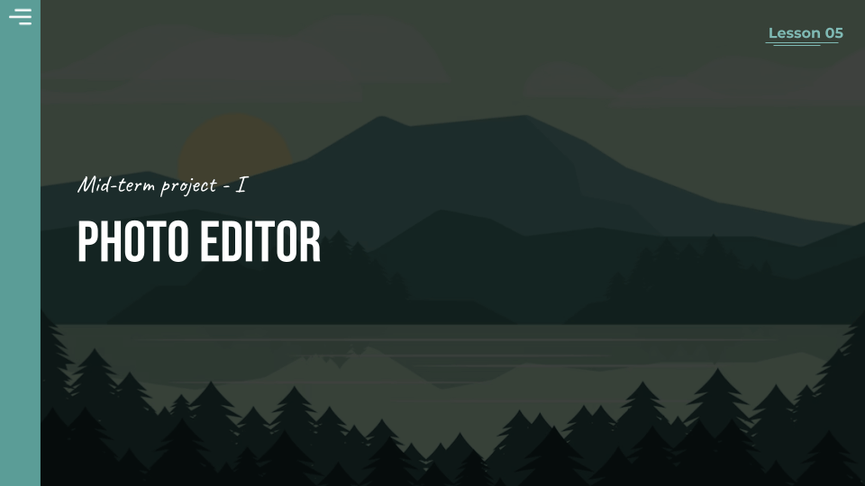 Web interfaces class lesson 5