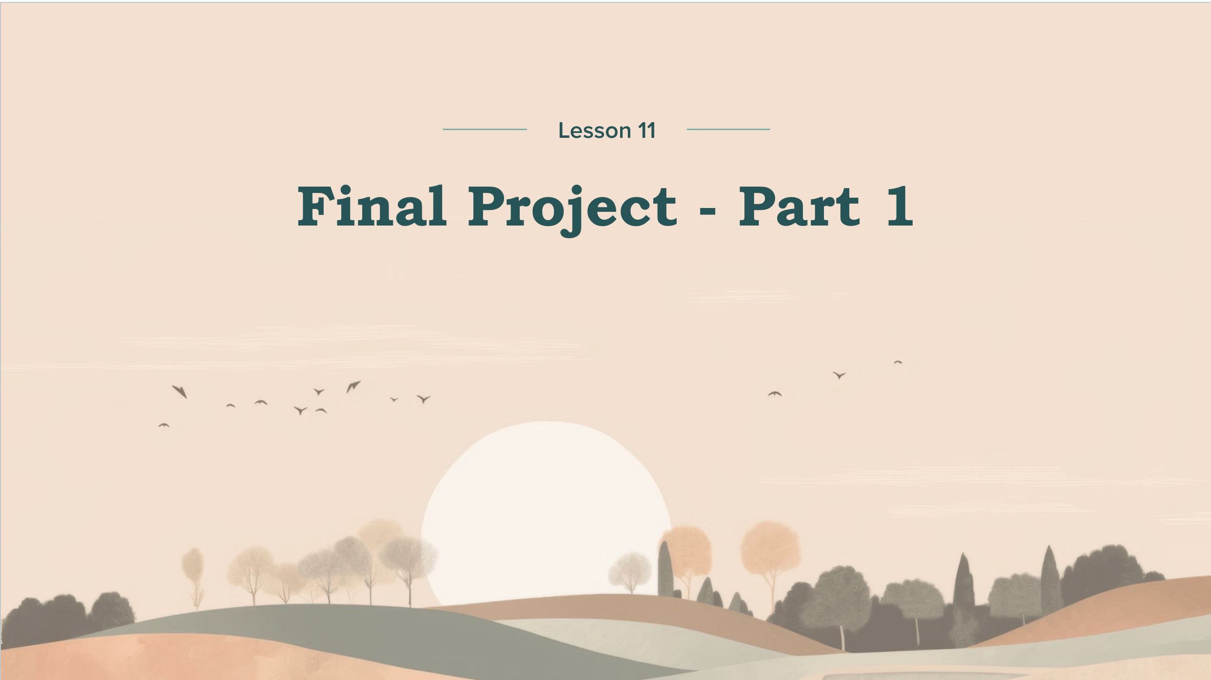 Mastering Databases, Class 11