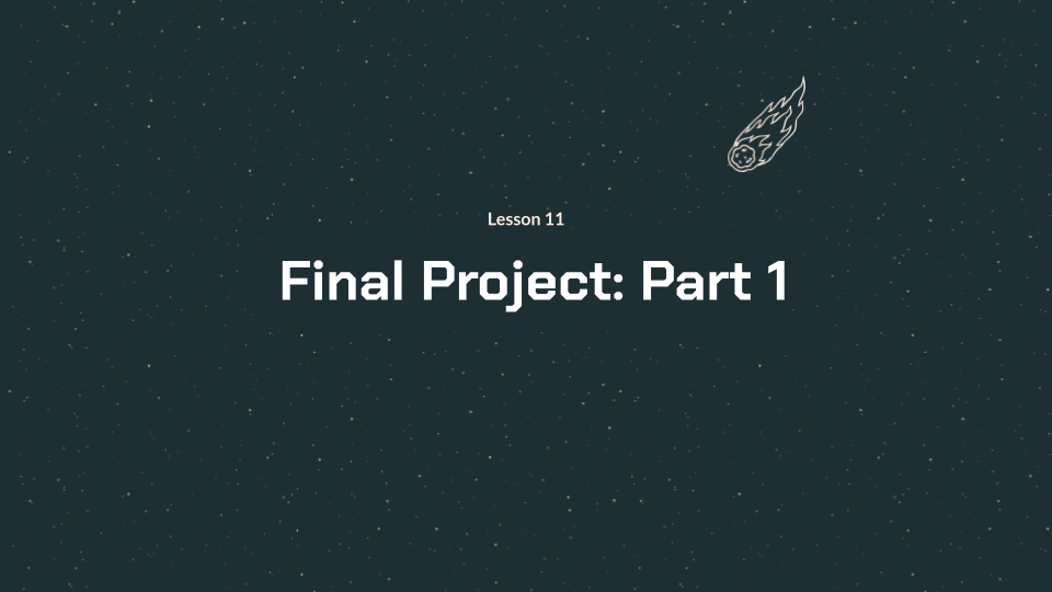 Advanced Python coding lesson 11