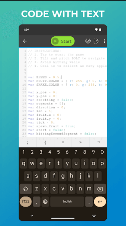 Sphero robotics app 2