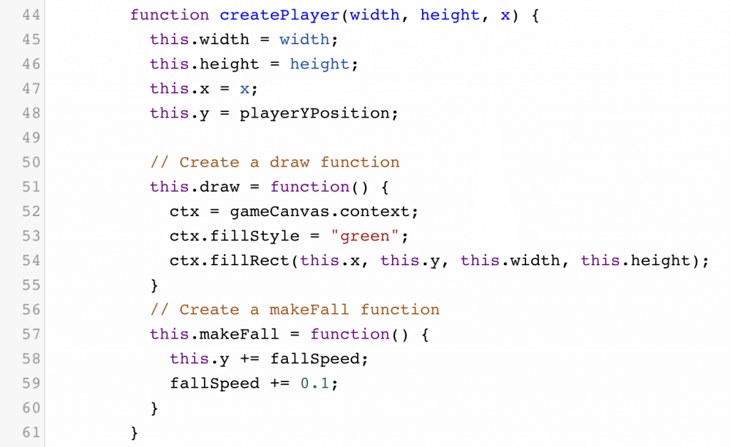 JavaScript Games Step 4.2