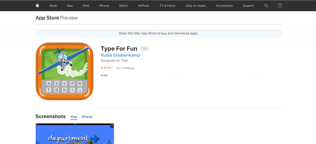 Type Fun typing app